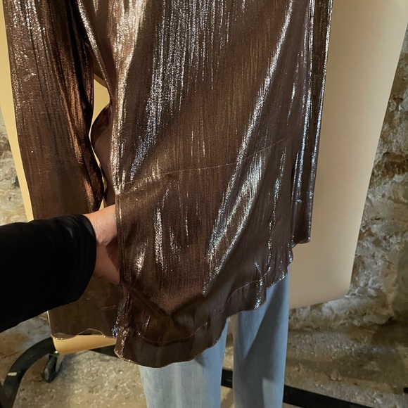 Lanvin Metallic Blouse - Picture 4 of 10